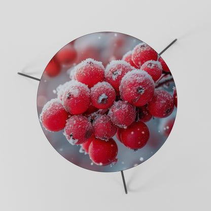 WINTER'S CRIMSON TREASURES Soffbord 60