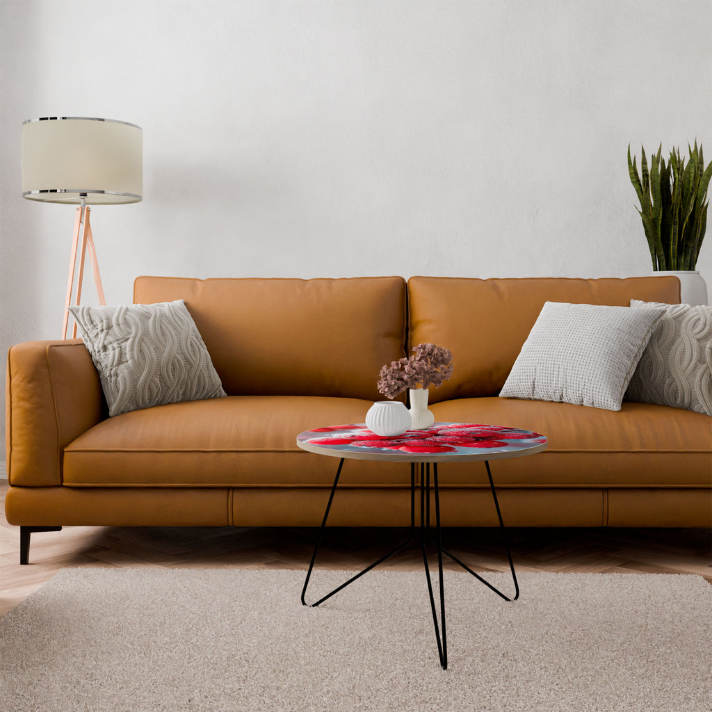 WINTER'S CRIMSON TREASURES Soffbord