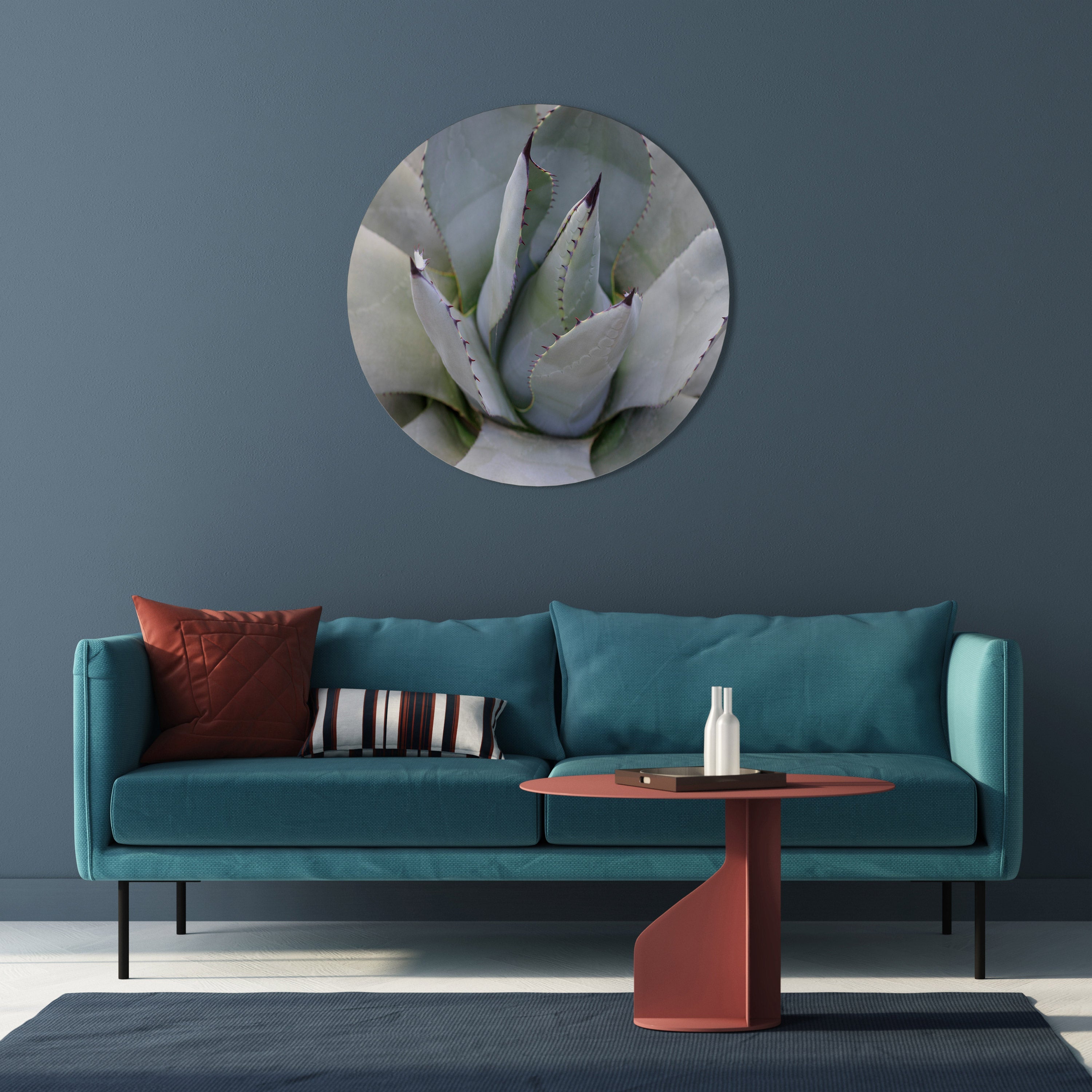 AGAVE ELEGANCE Rund Väggdekoration