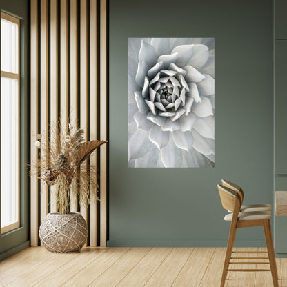 ELEGANT BLOMSTFRÄMNE, VÄLVKLISTA, vertikal poster