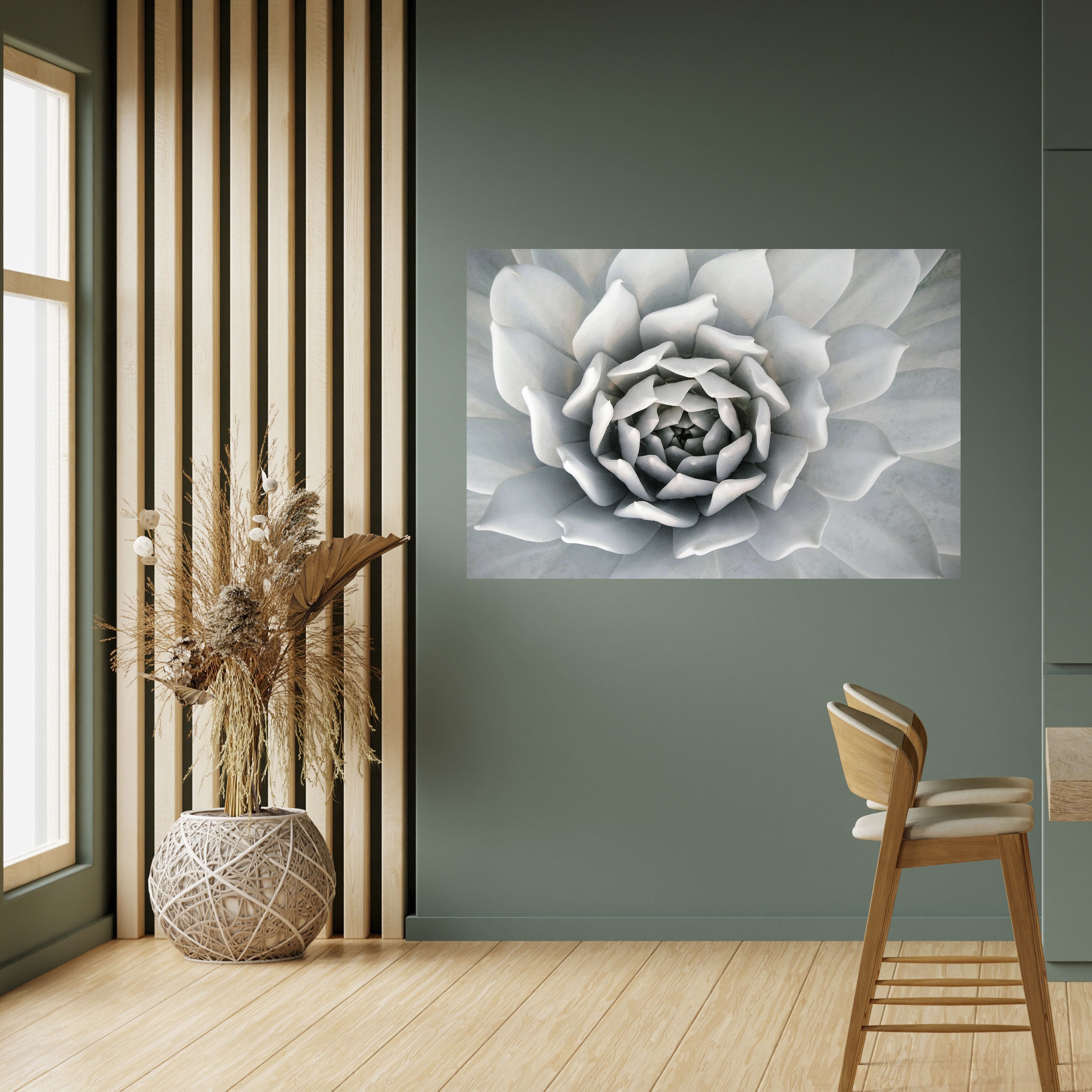 ELEGANT BLOMSTFRÄMNE, VÄLVKLISTA, HORIZONAL AFFÄR