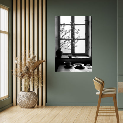 WHISPERING WINDOW LIGHT Peel and Stick Vertical Poster