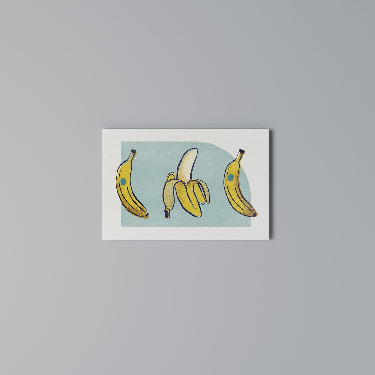 BOLD BANANA BOUQUET Horizontal Canvas Print