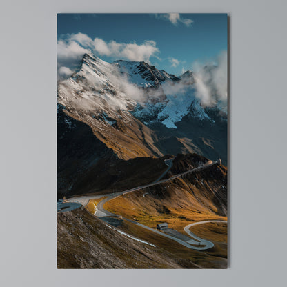 MOUNTAIN SERPENTINE Vertical Canvas Print