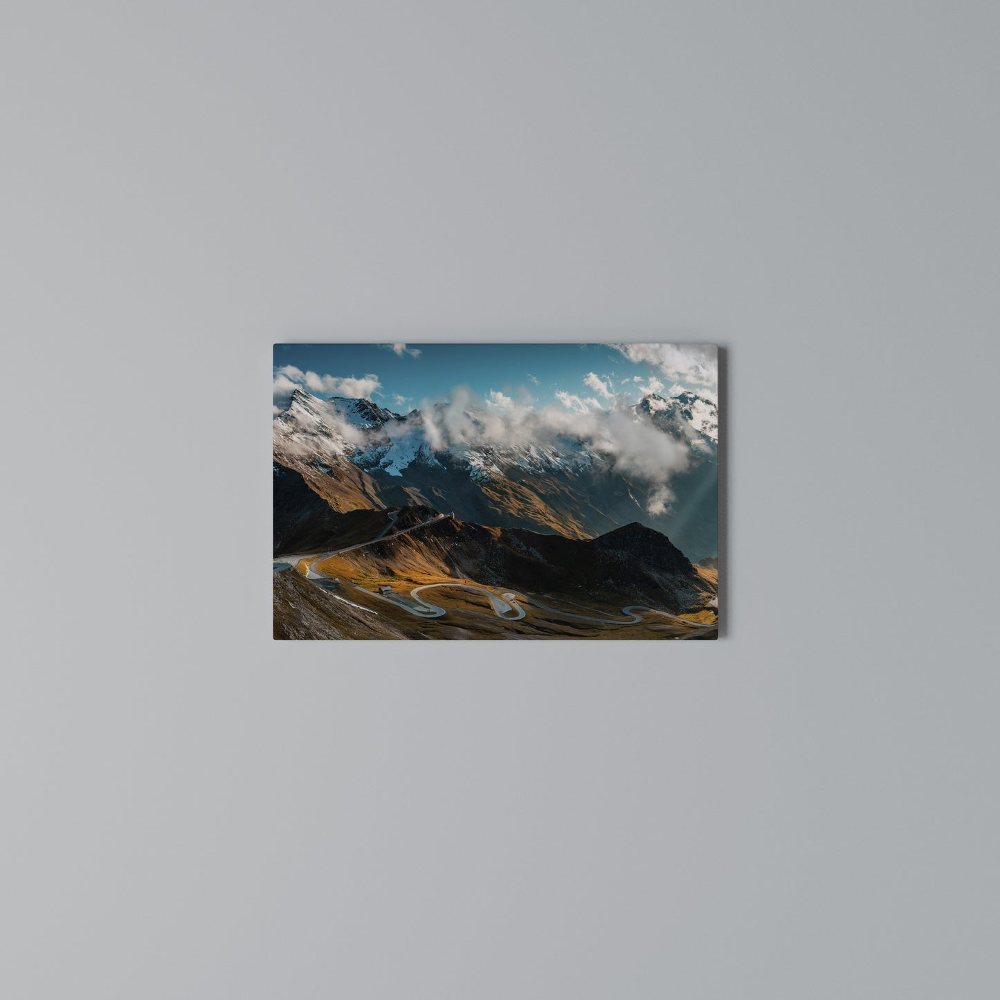 MOUNTAIN SERPENTINE Horizontal Canvas Print