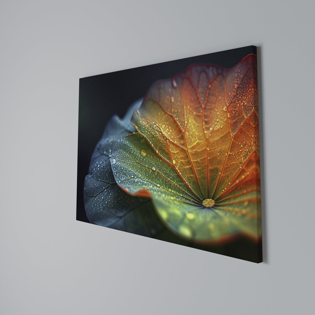 ECHOES OF RAIN Horizontal Canvas Print