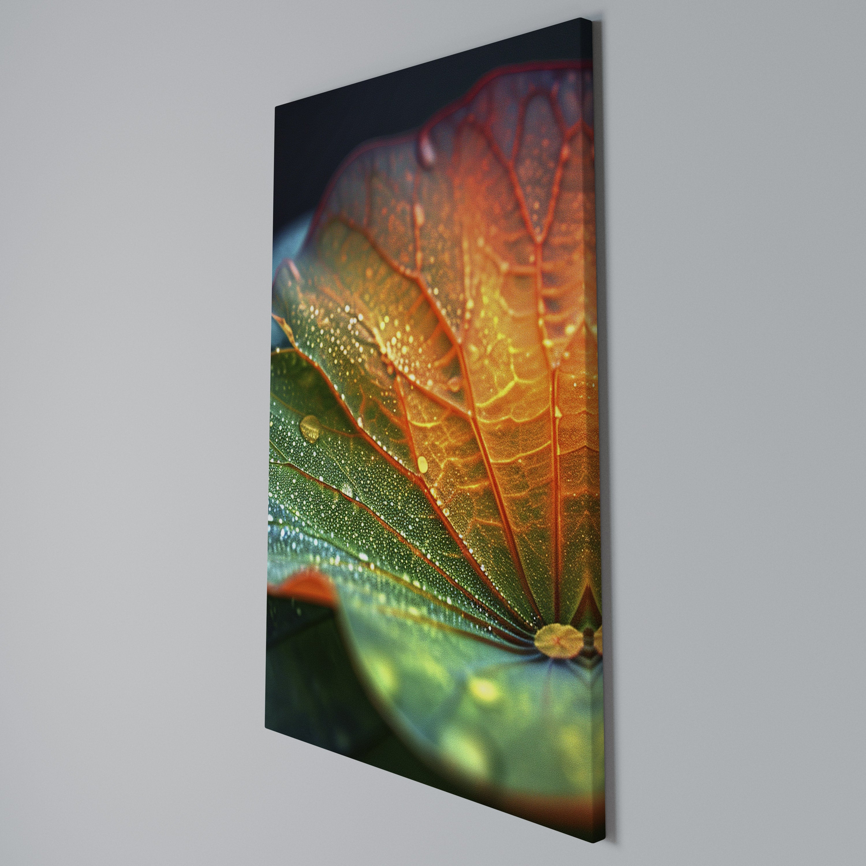 ECHOES OF RAIN Vertical Canvas Print