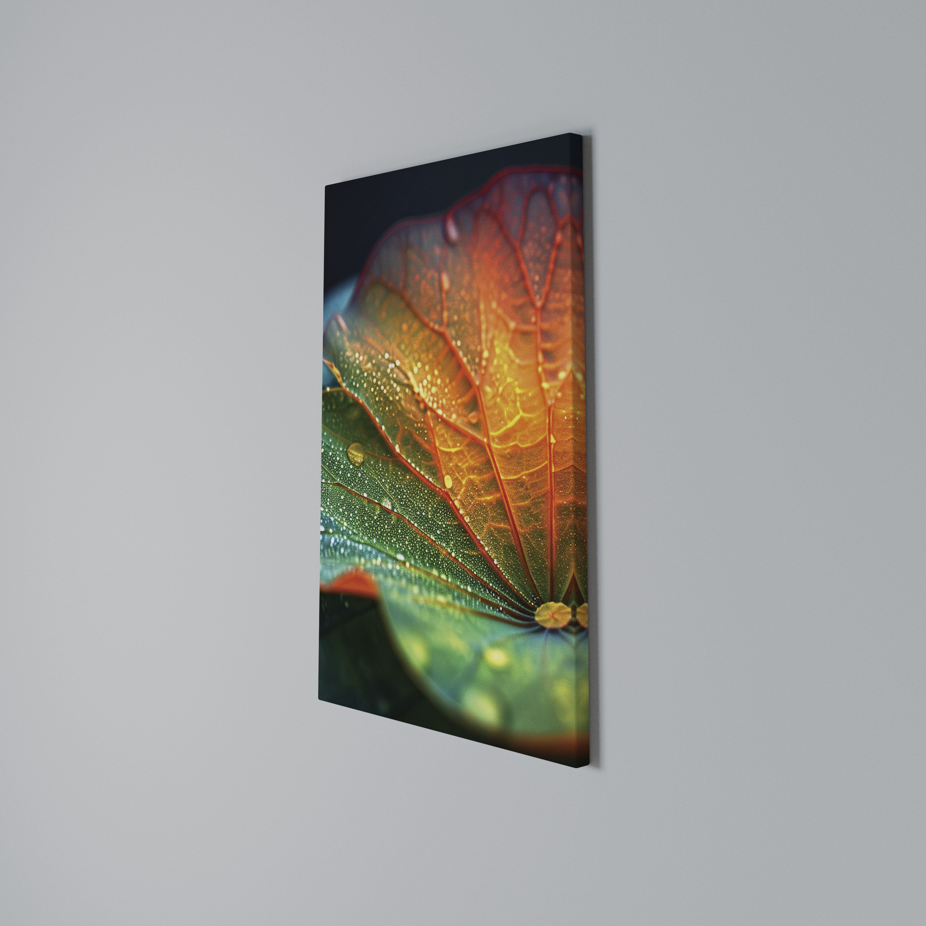 ECHOES OF RAIN Vertical Canvas Print