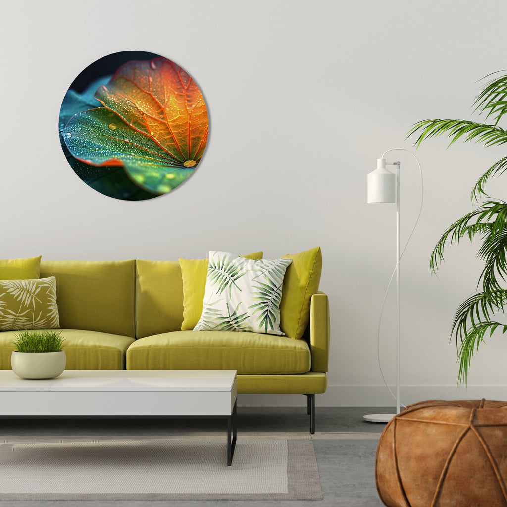 Rund väggdekoration ECHOES OF RAIN