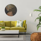 FOLIAGE IN FOCUS Round Wall Art