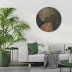 FOLIAGE IN FOCUS Round Wall Art