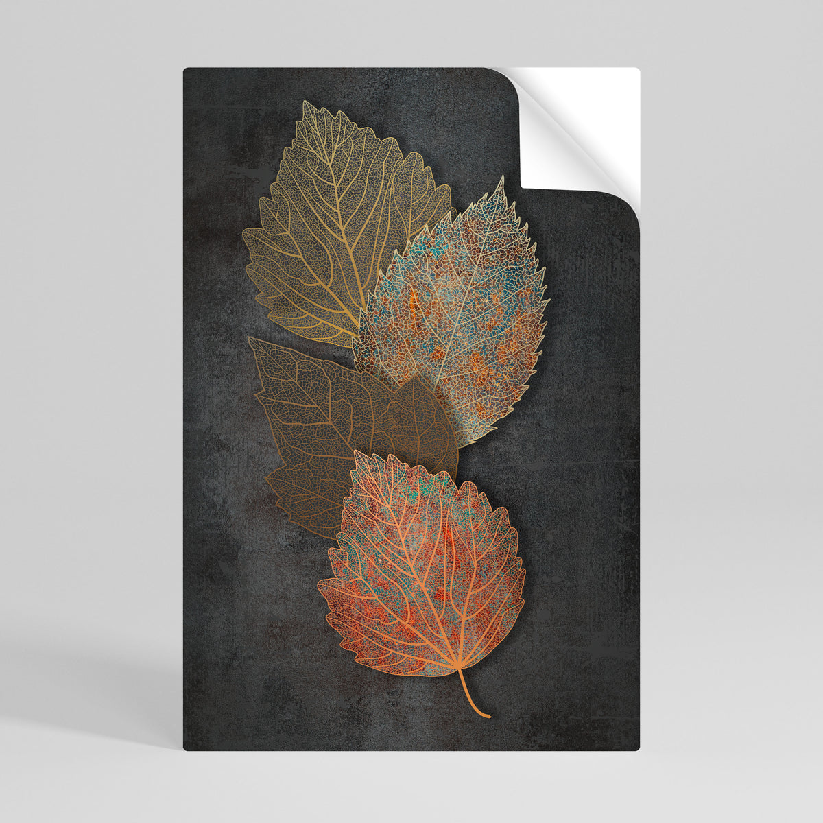 FOLIAGE IN FOCUS Peel and Stick Vertical Poster