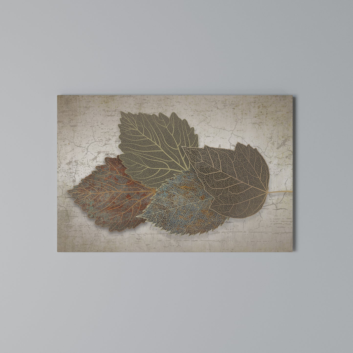 LEAVES OF TIME Horizontal Canvas Print