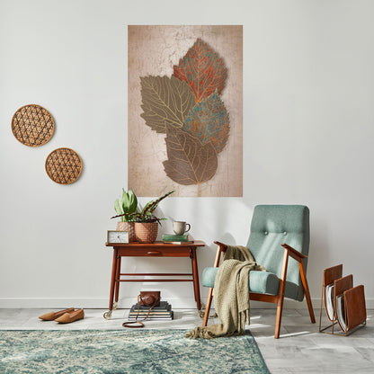 LEAVES OF TIME Peel and Stick Vertical Poster