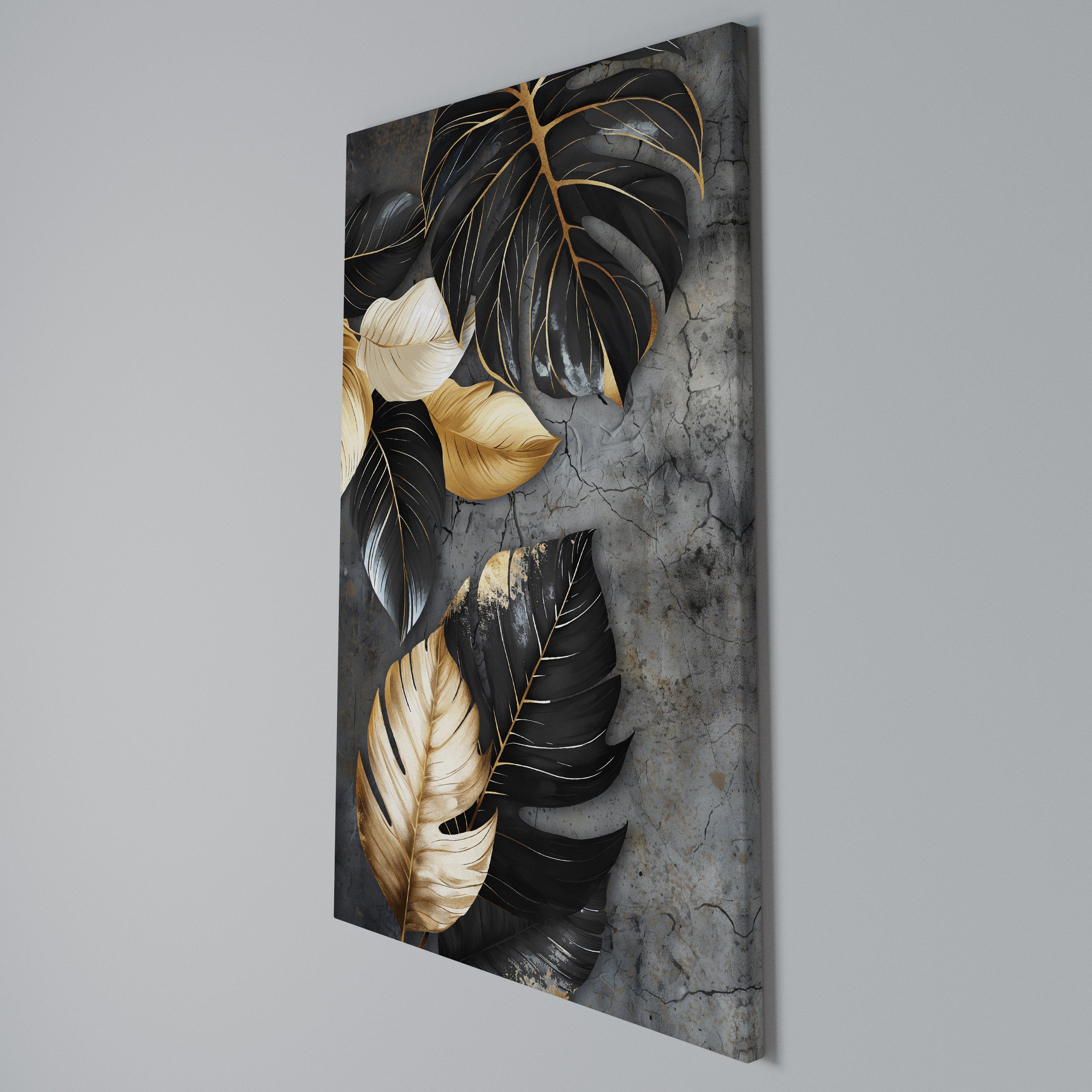 NATURE'S DARK EMBRACE Vertical Canvas Print