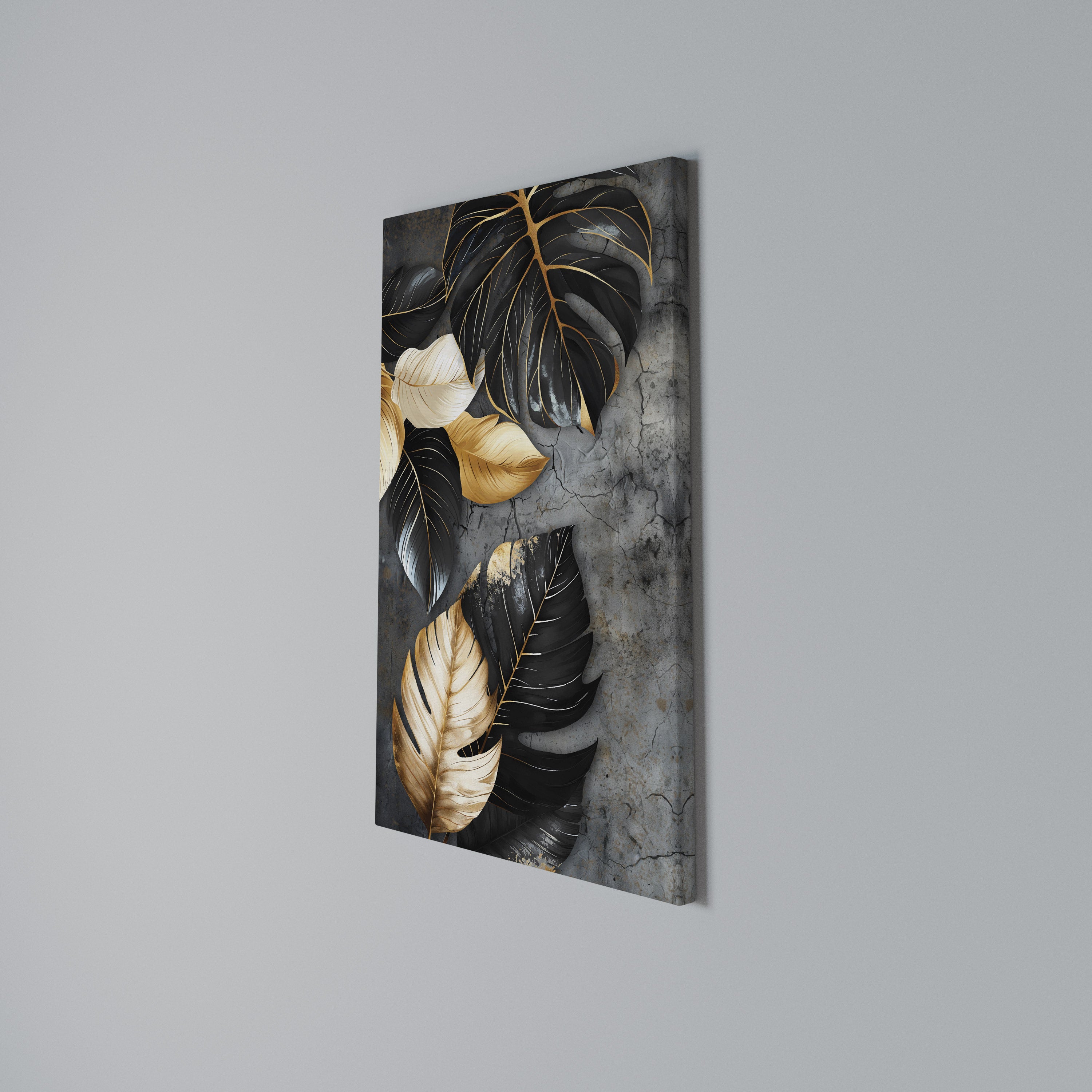 NATURE'S DARK EMBRACE Vertical Canvas Print