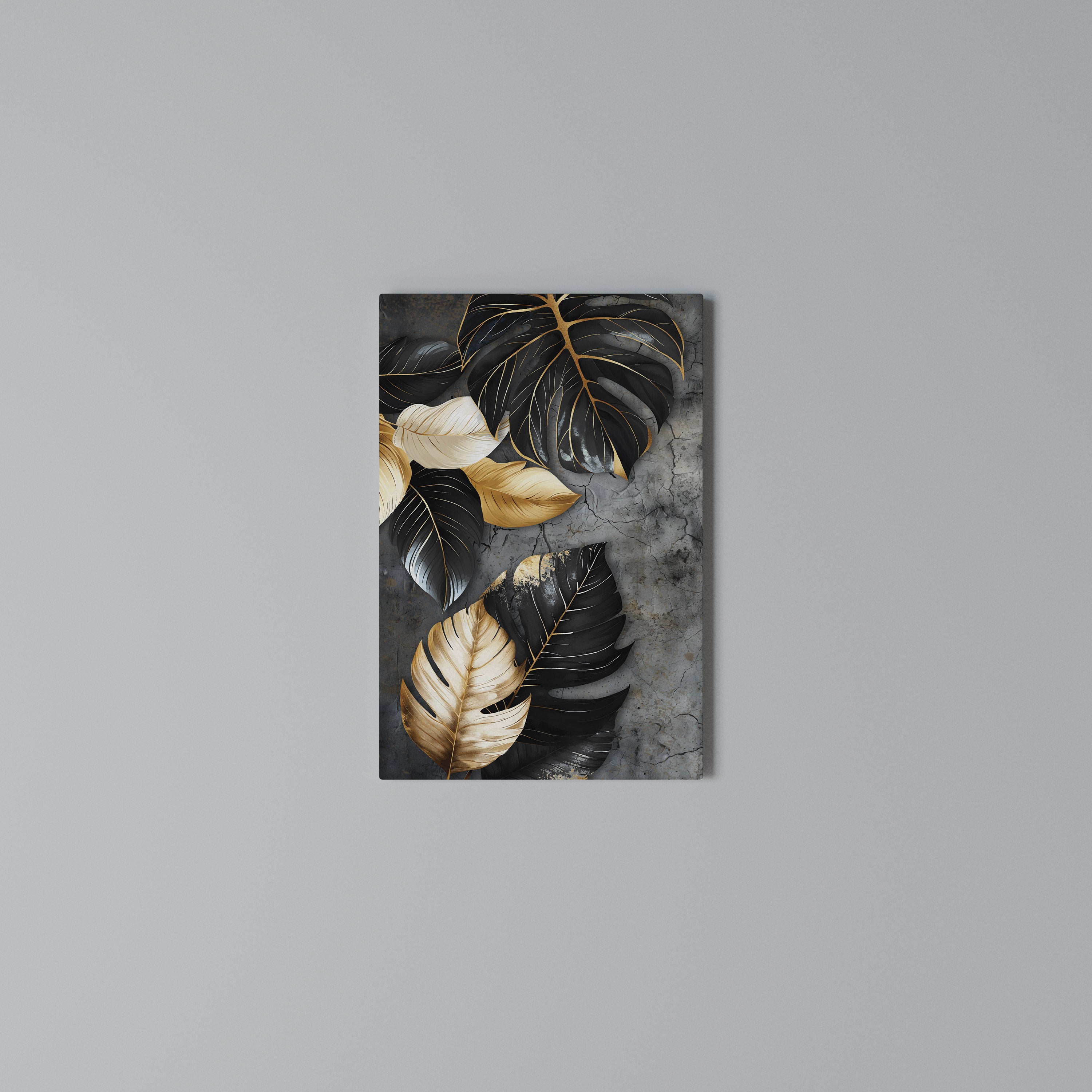 NATURE'S DARK EMBRACE Vertical Canvas Print