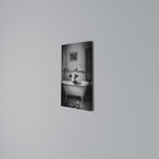 COW IN RELAXATION Vertical Canvas Print