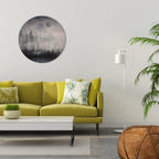 ECLIPSE OF SERENITY Round Wall Art