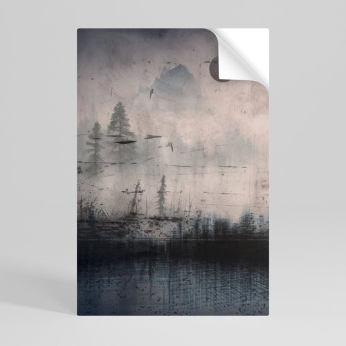 ECLIPSE OF SERENITY Självhäftande Vertikal Poster