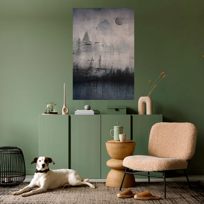 ECLIPSE OF SERENITY Peel and Stick Vertical Poster