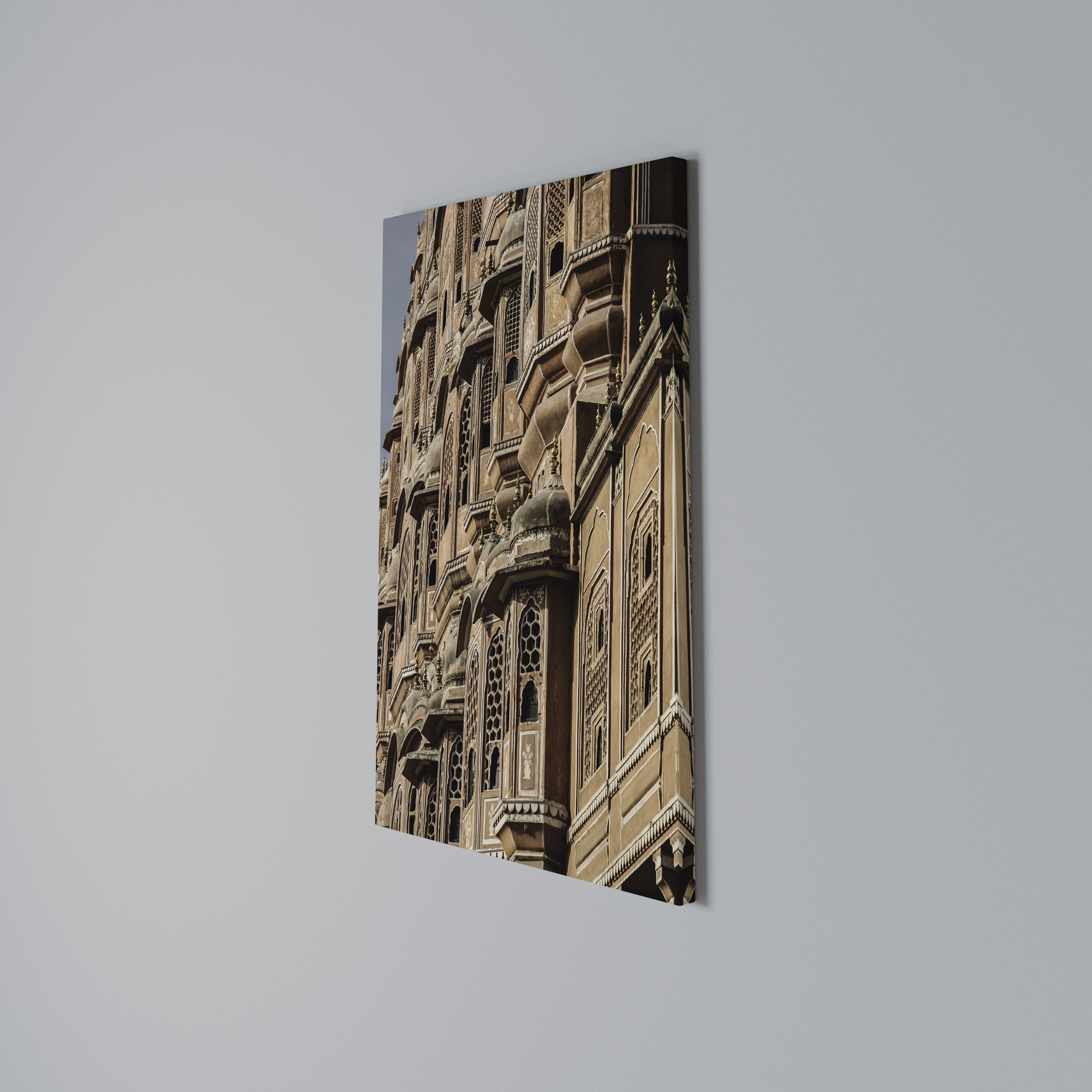 MAJESTIC FACADE FANTASY Vertical Canvas Print