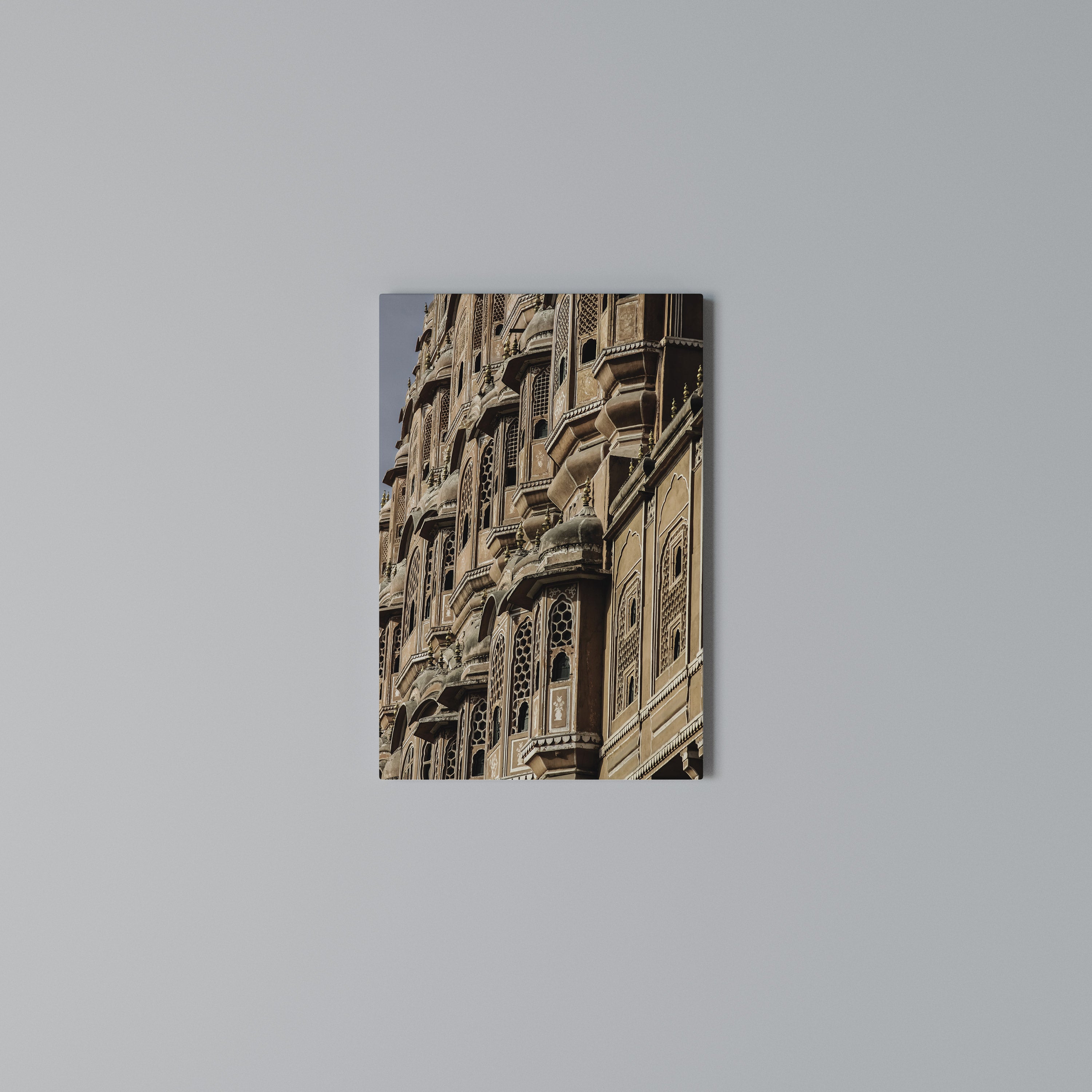 MAJESTIC FACADE FANTASY Vertical Canvas Print