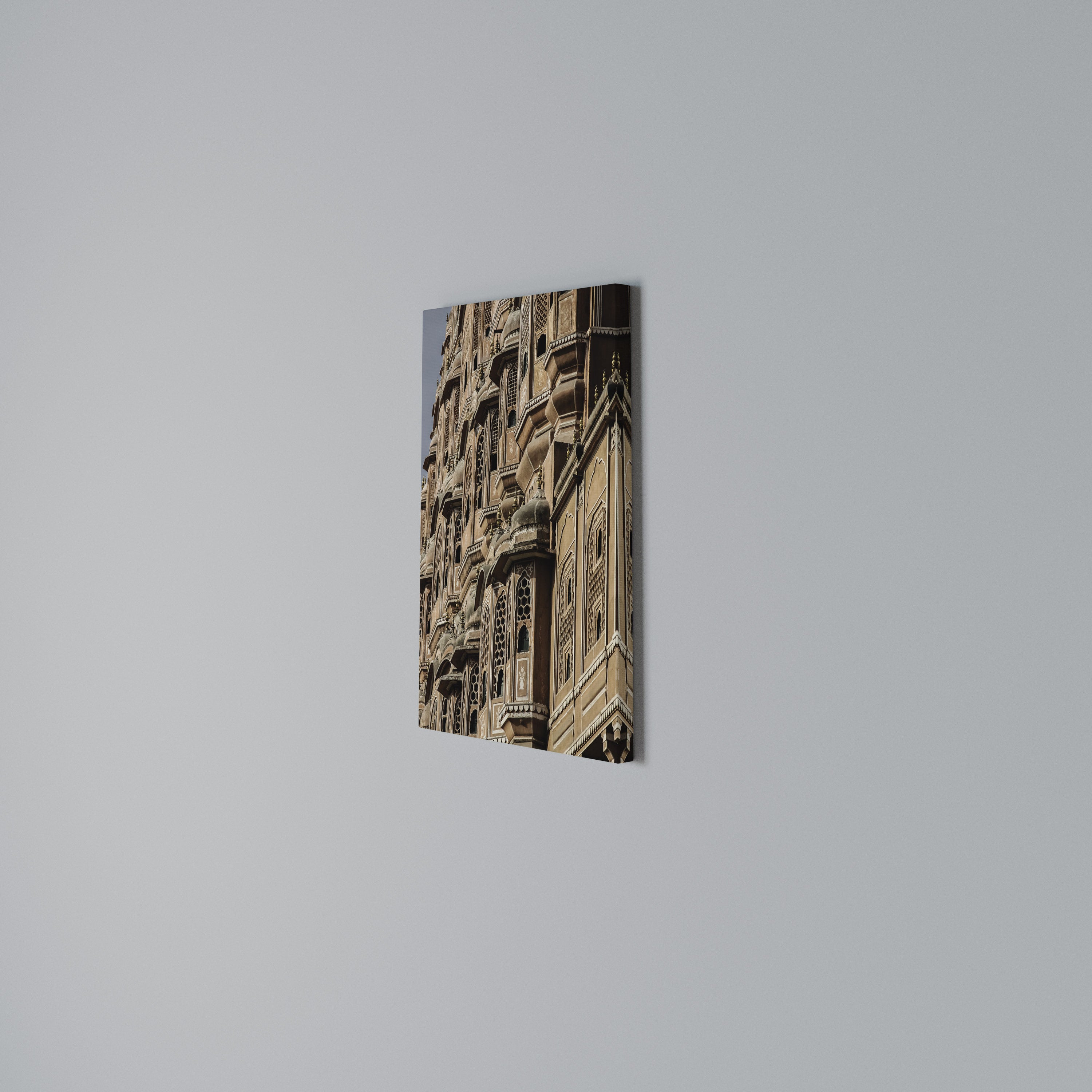 MAJESTIC FACADE FANTASY Vertical Canvas Print