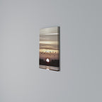 SUNSET FLIGHT SYMPHONY Vertical Canvas Print