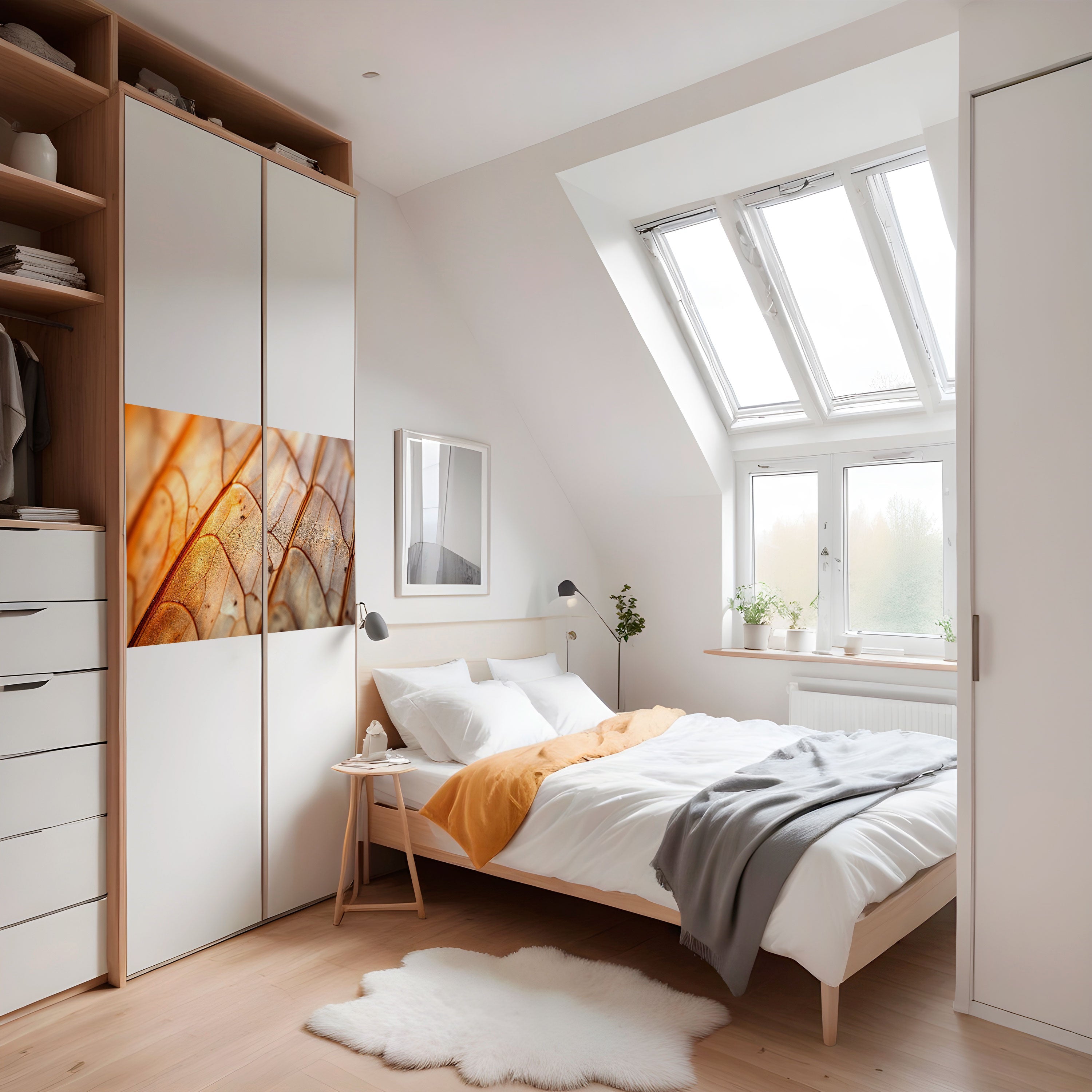 ELEGANT ÅDRAD HORIZONELL AFFÄR MED KLISTRA OCH EFTERLÄGGANDE SKILJFÄ