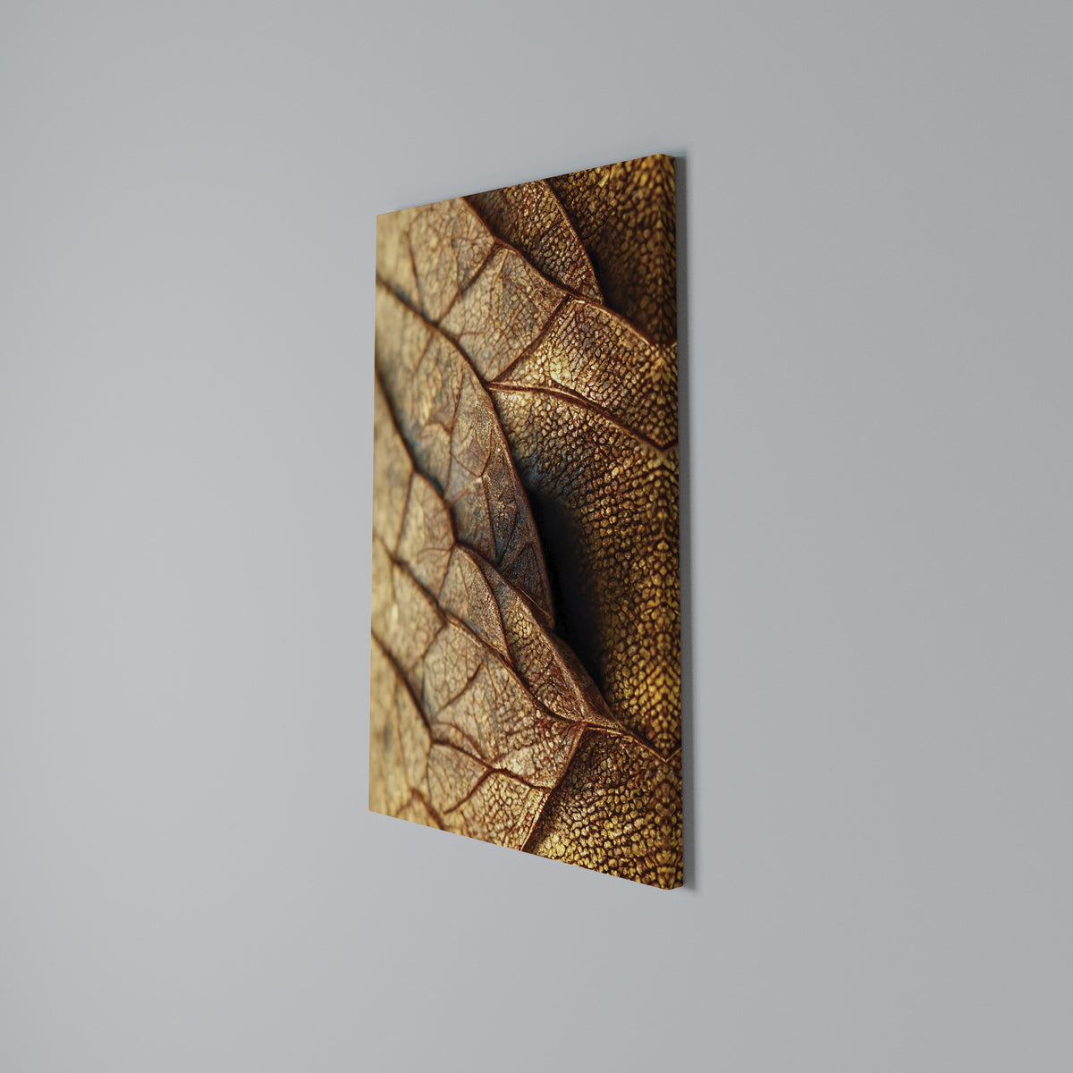RUSTIC TEXTURE STUDY Vertical Canvas Print