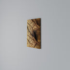 RUSTIC TEXTURE STUDY Vertical Canvas Print