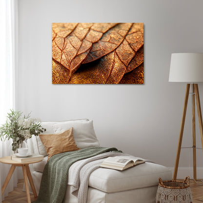 RUSTIC TEXTURE STUDY Horizontal Canvas Print