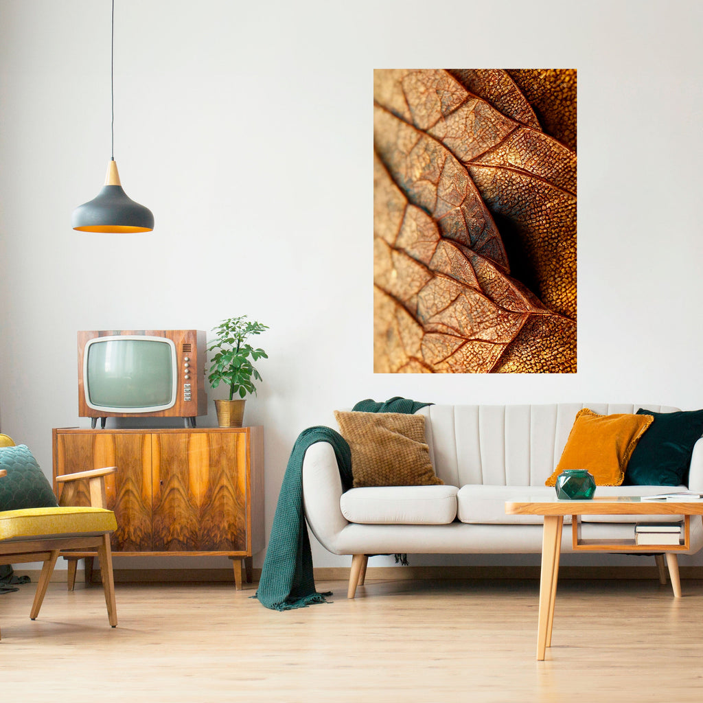 RUSTISK TEXTURSTUDIE Vertikal poster med självhäftande textur