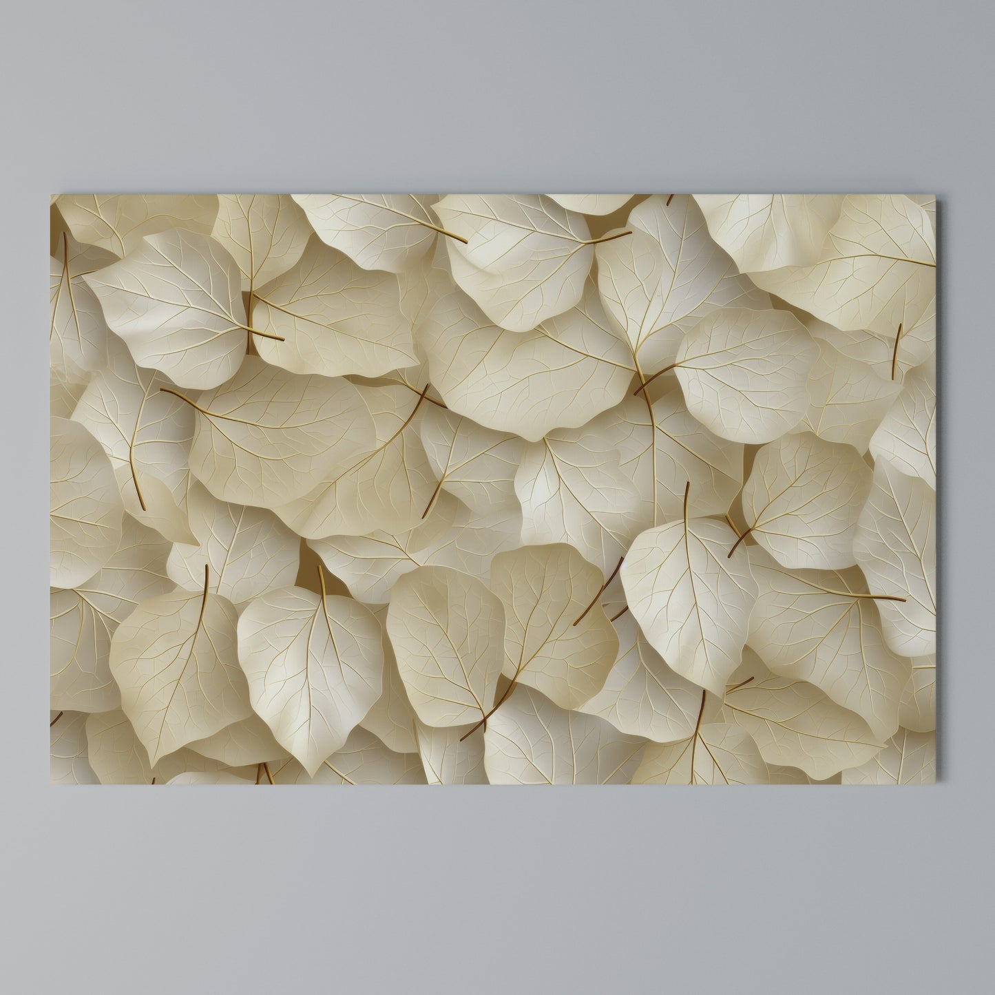 VELLUM LEAF SYMPHONY Horizontal Canvas Print