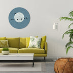 MOONLIT REST Round Wall Art
