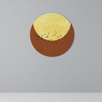 MOONLIT MIGRATION Round Wall Art
