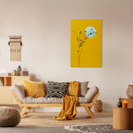 RISE IN THE LIGHT Vertical Canvas Print