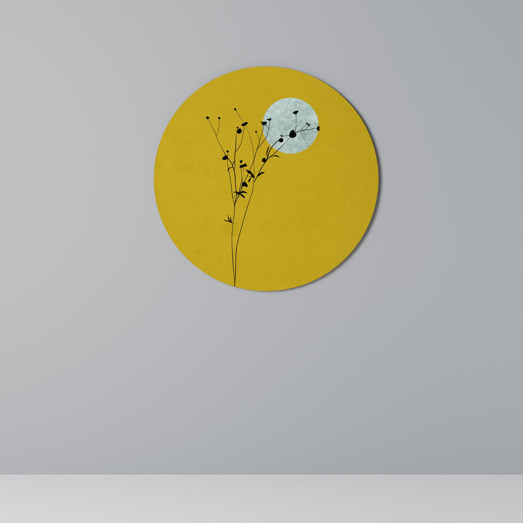 Rund väggdekoration "RISE IN THE LIGHT"