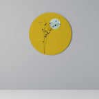 RISE IN THE LIGHT Round Wall Art