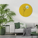 RISE IN THE LIGHT Round Wall Art
