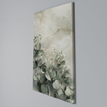 ELEGANT LEAF BALLET Vertical Canvas Print