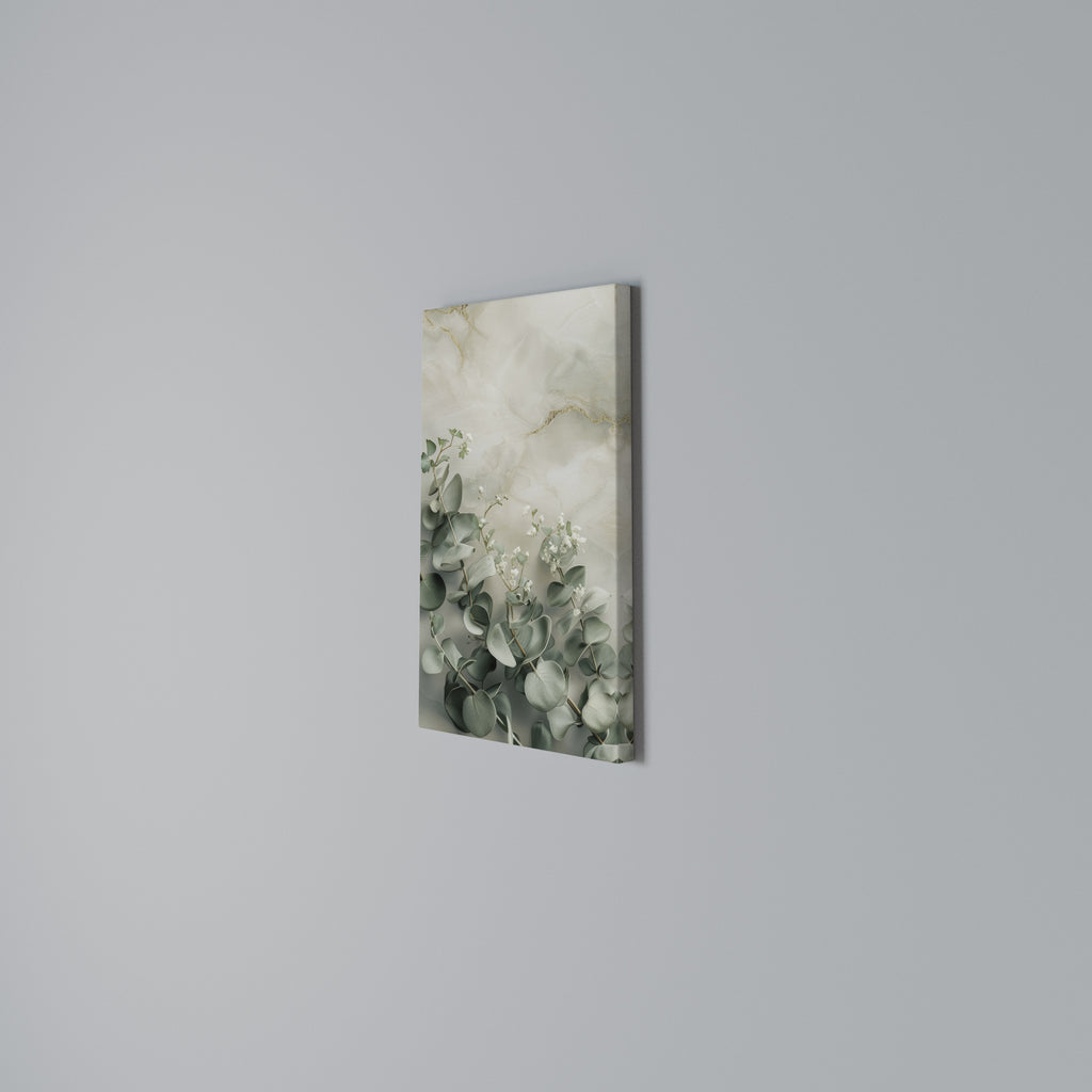 ELEGANT LEAF BALLET Vertical Canvas Print