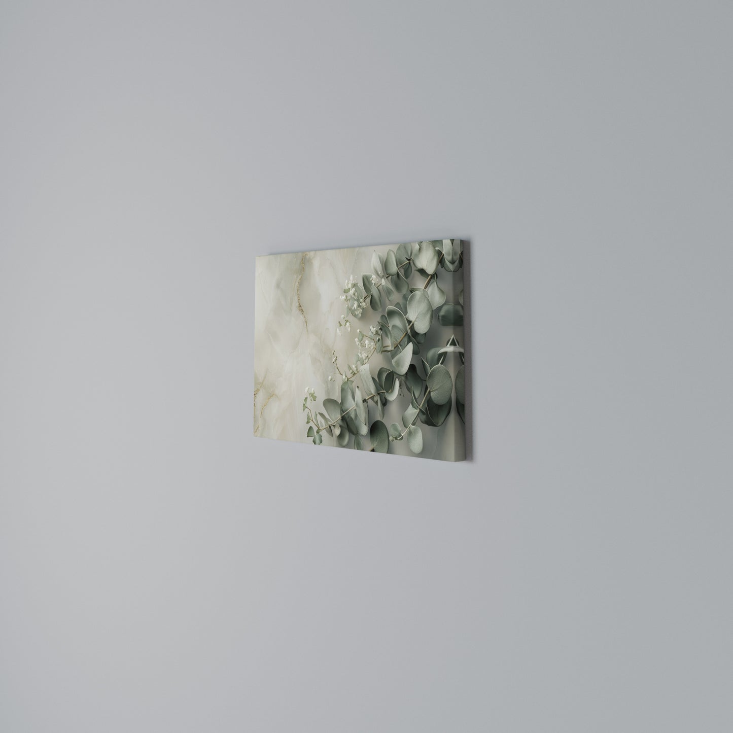 ELEGANT LEAF BALLET Horizontal Canvas Print
