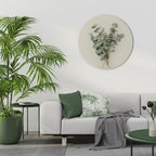 FOLIAGE FANTASIES Round Wall Art
