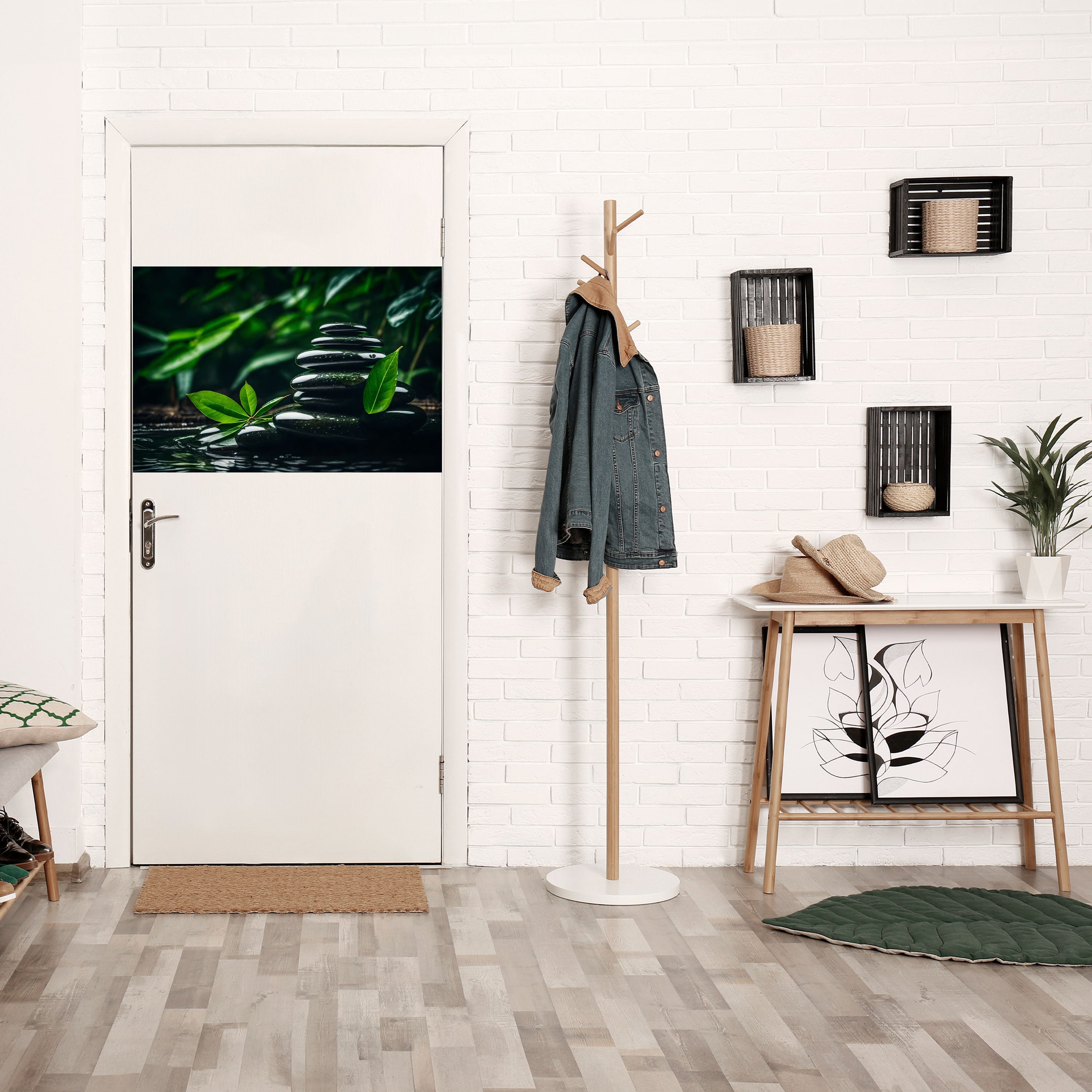HARMONY STONES horisontell poster med självhäftande motiv