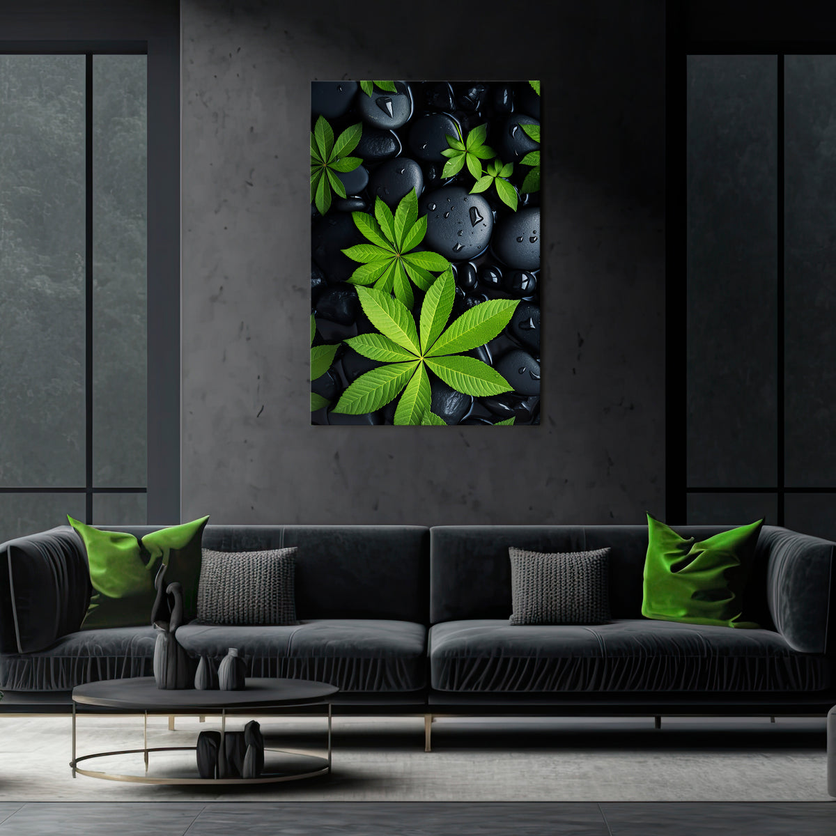 NATURE'S EMBRACE Vertical Canvas Print