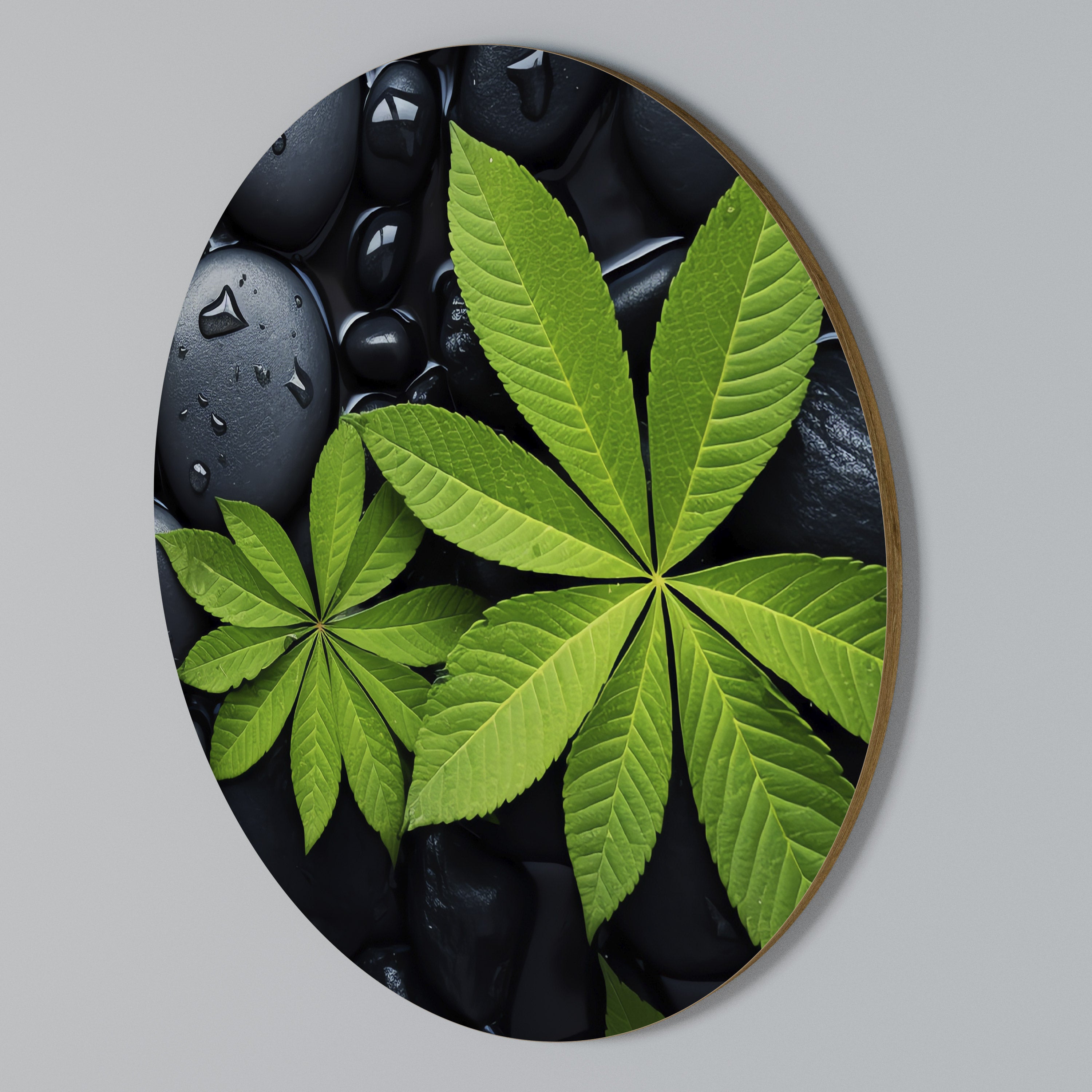 NATURE'S EMBRACE Round Wall Art