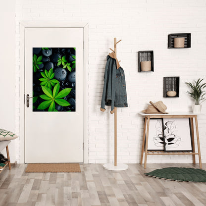 NATURENS OMFAMNING Vertikal poster med självhäftande tryck