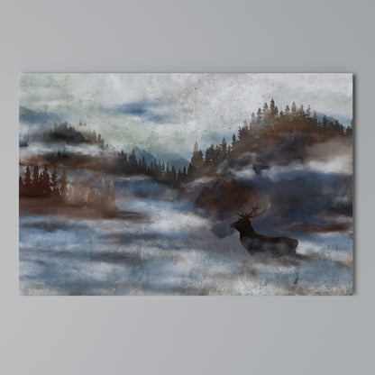 HARMONY IN HAZE Horizontal Canvas Print